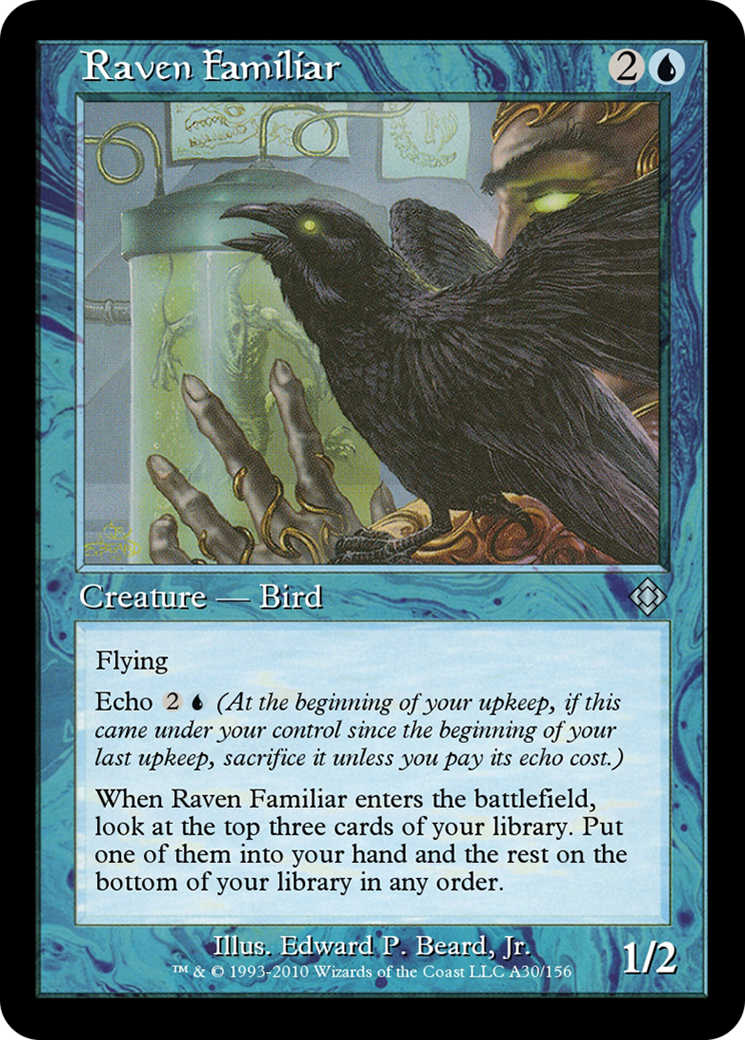 Raven Familiar (TD0-A30) - Magic Online Theme Decks