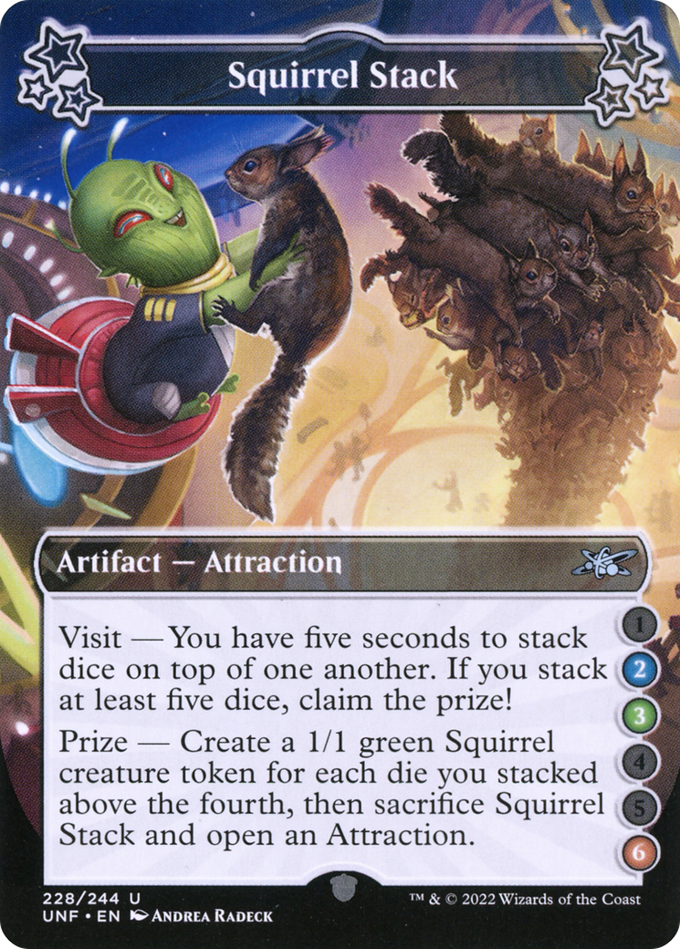 Squirrel Stack (2-3-6) (UNF-228A) - Unfinity Foil
