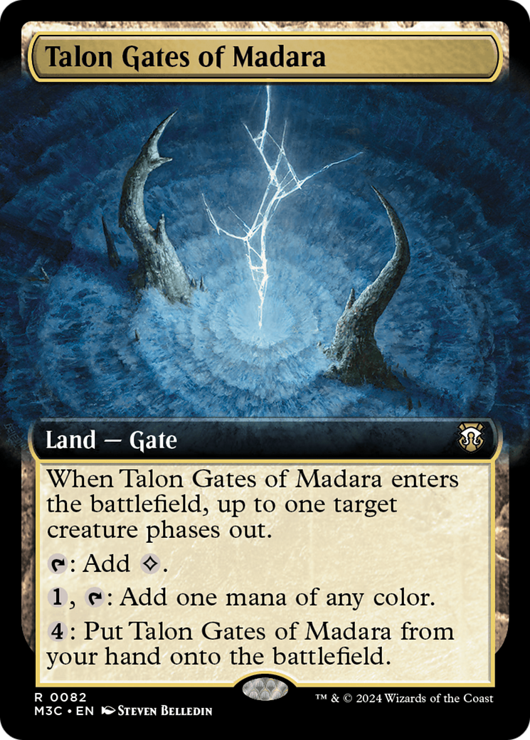 Talon Gates of Madara (Extended Art) (M3C-082) - Modern Horizons 3 Commander: (Extended Art) Foil