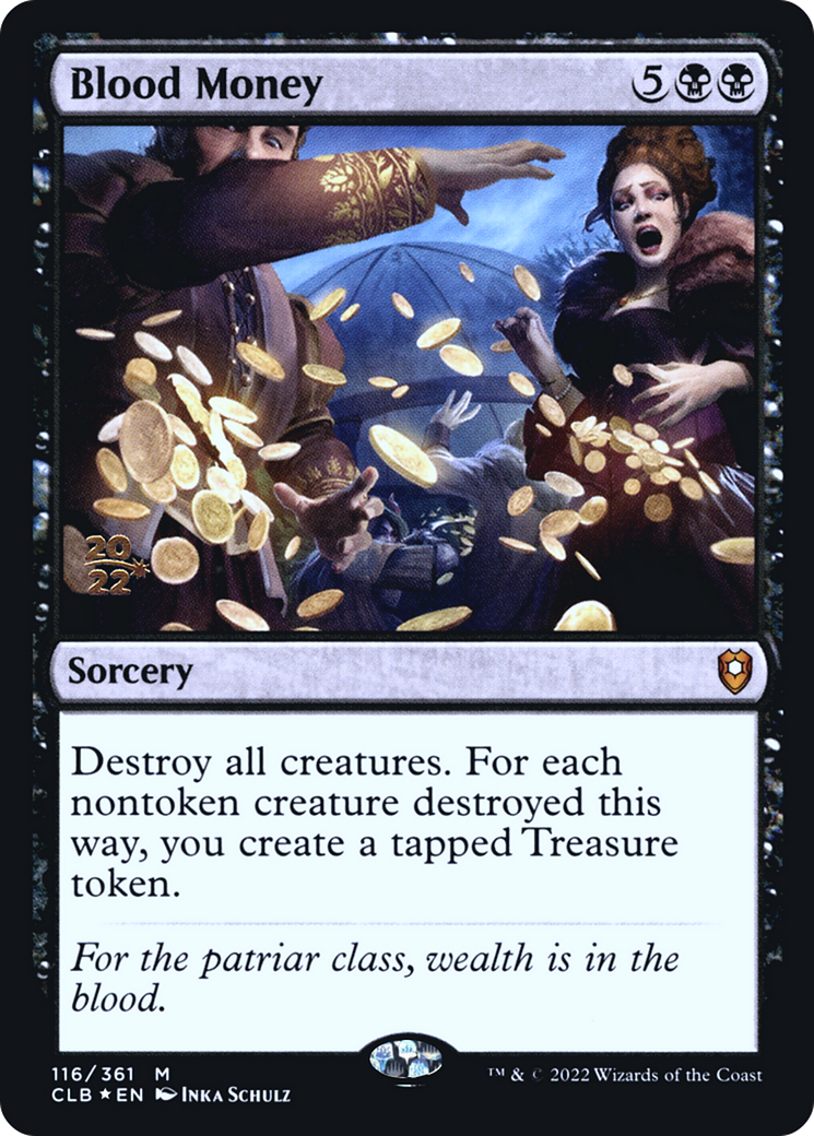 Blood Money (PRE-116S) - Battle for Baldur's Gate Promos Foil