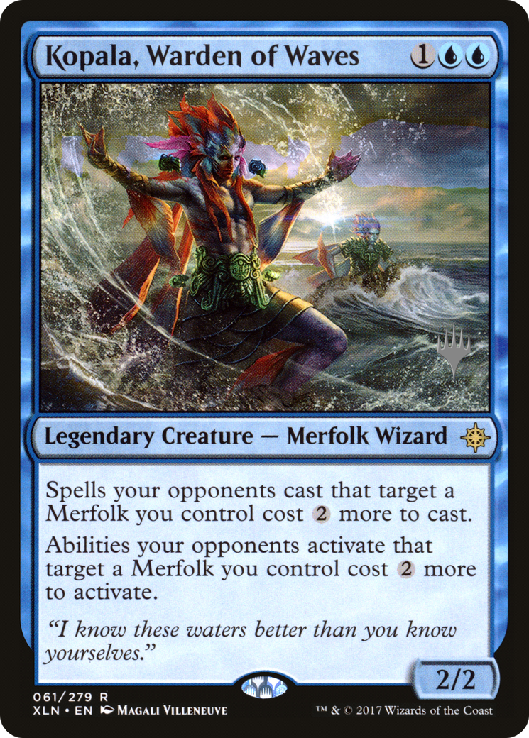 Kopala, Warden of Waves (PPM20-61P) - Ixalan Promos Foil