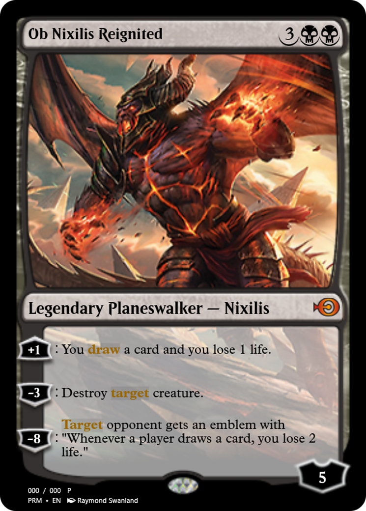 Ob Nixilis Reignited (PRM-62509) - Magic Online Promos Foil