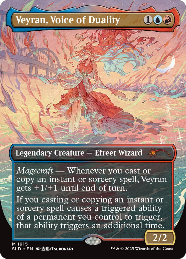 Veyran, Voice of Duality (SLD-1915) - Secret Lair Drop (Borderless)
