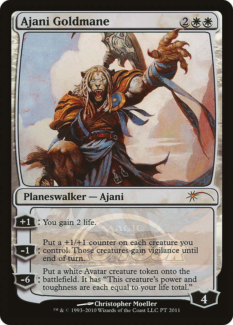 Ajani Goldmane (2011 Pro Tour) (PTP-2011) - Pro Tour Promos Foil
