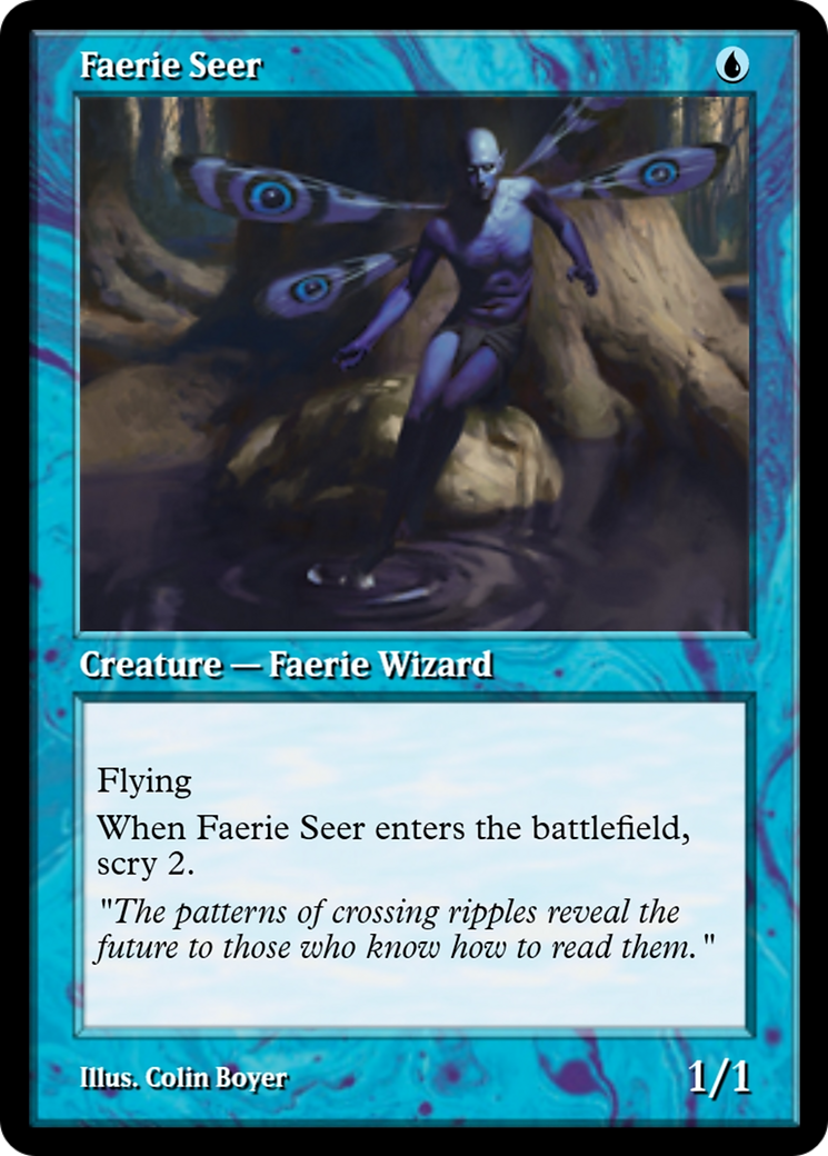 Faerie Seer (PRM-91247) - Magic Online Promos Foil