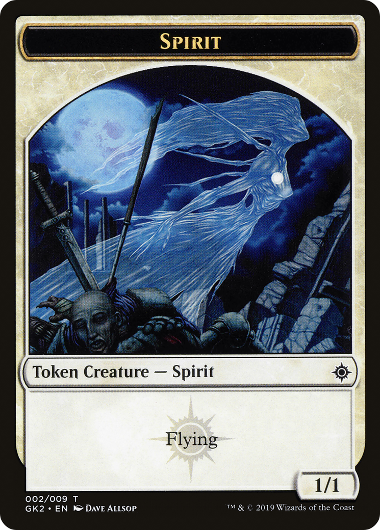 Spirit (002) // Spirit (010) Token (GK2-002) - RNA Guild Kit Tokens