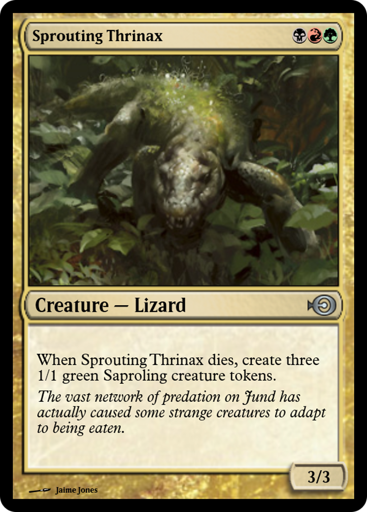Sprouting Thrinax (PRM-31451) - Magic Online Promos Foil
