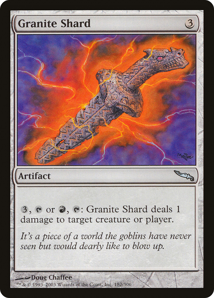 Granite Shard (MRD-182) - Mirrodin Foil