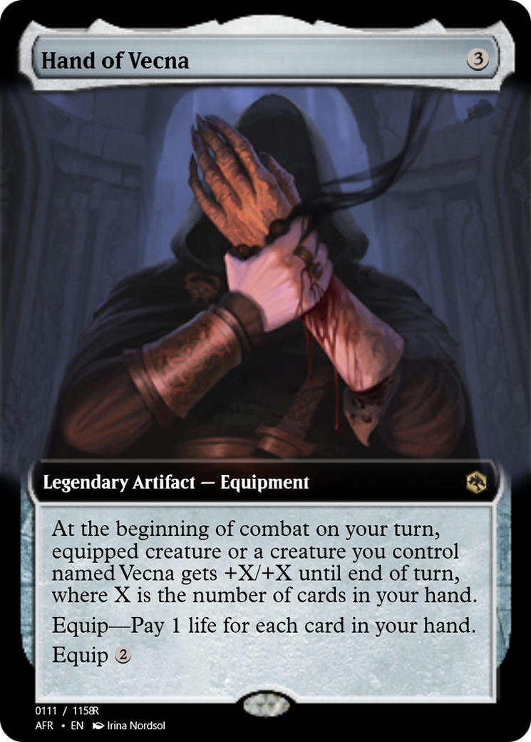 Hand of Vecna (PRM-92838) - Magic Online Promos