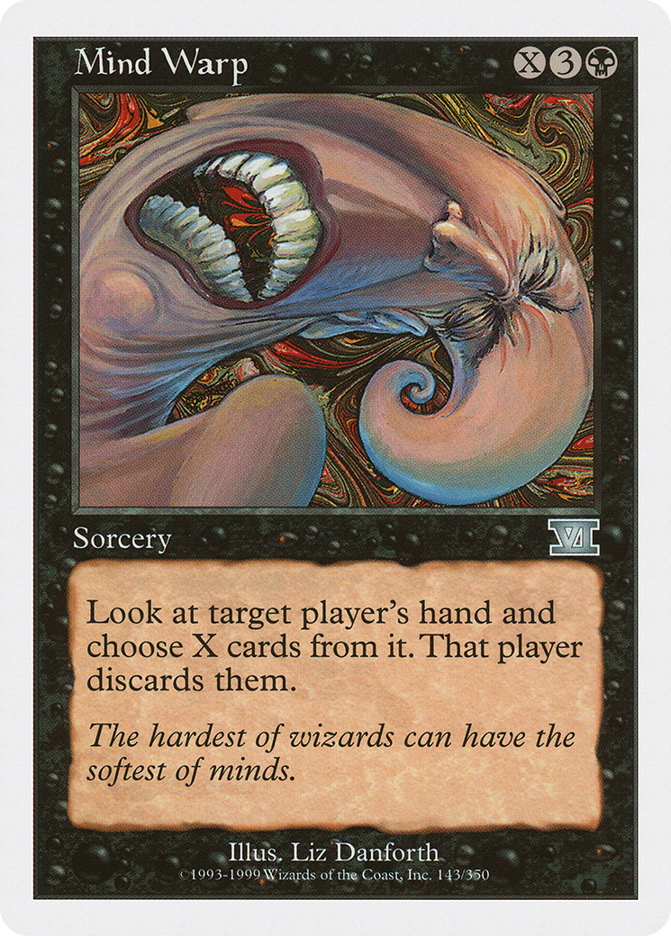 Mind Warp (6ED-143) - Classic Sixth Edition
