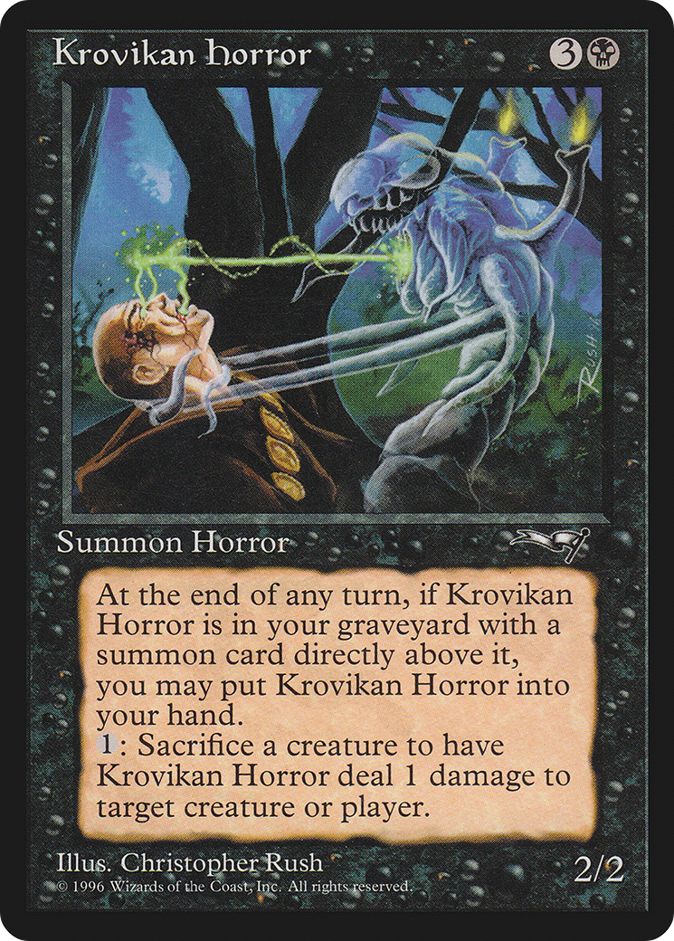 Krovikan Horror (ALL-053) - Alliances