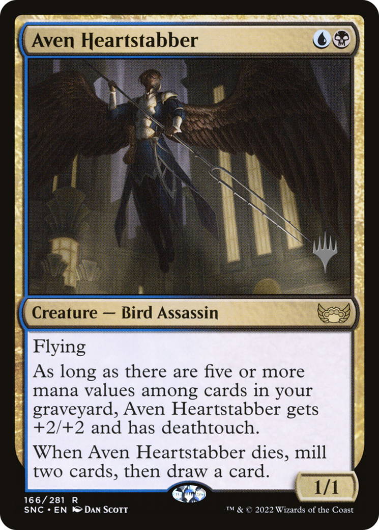 Aven Heartstabber (PPSNC-166P) - Streets of New Capenna Promos