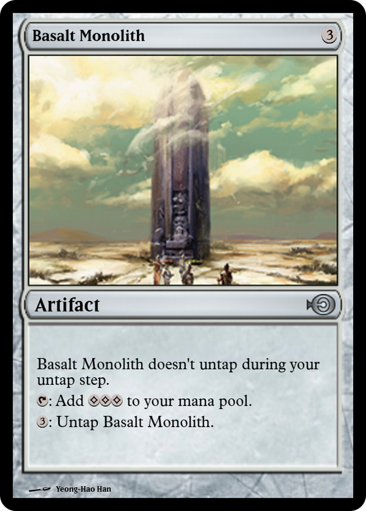 Basalt Monolith (PRM-43602) - Magic Online Promos Foil