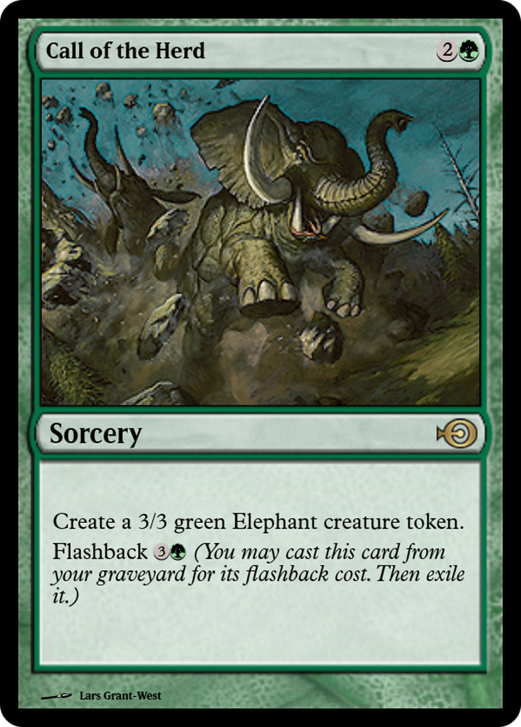 Call of the Herd (PRM-36108) - Magic Online Promos Foil