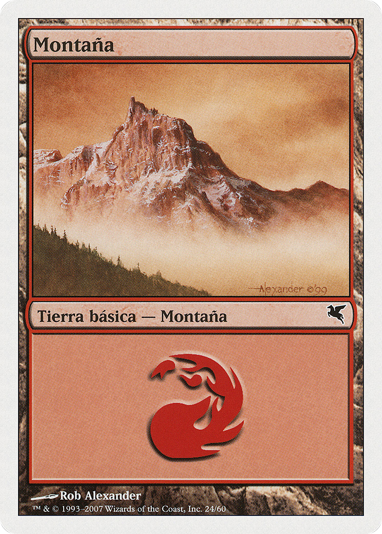 Mountain (Italian) - "Montagna" (I24) (PSAL-I24) - Salvat 2005