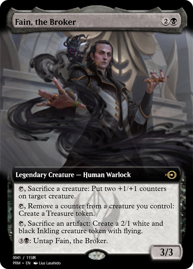 Fain, the Broker (PRM-90054) - Magic Online Promos Foil