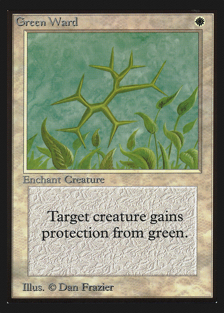 Green Ward (CE) (CED-021) - Collectors' Edition