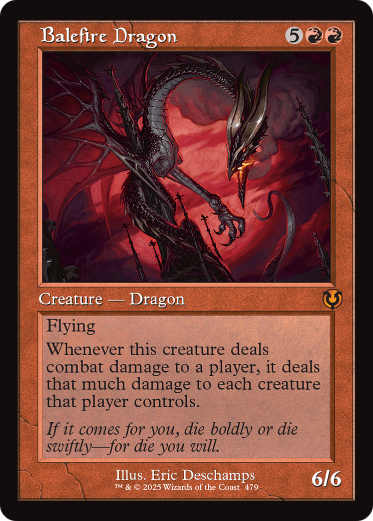 Balefire Dragon (INR-479) - Innistrad Remastered Foil