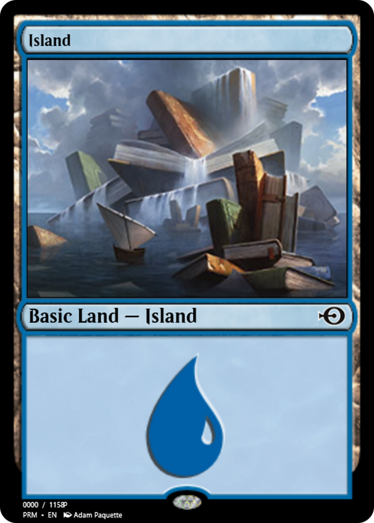 Island (PRM-81884) - Magic Online Promos Foil