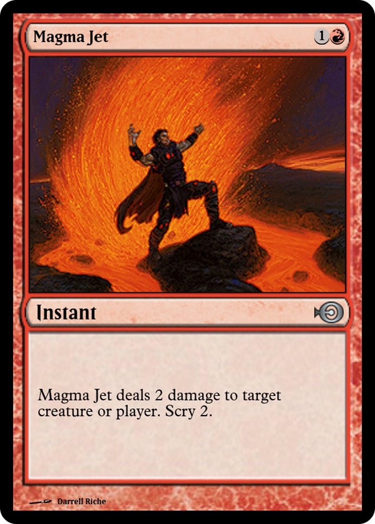 Magma Jet (PRM-36162) - Magic Online Promos Foil