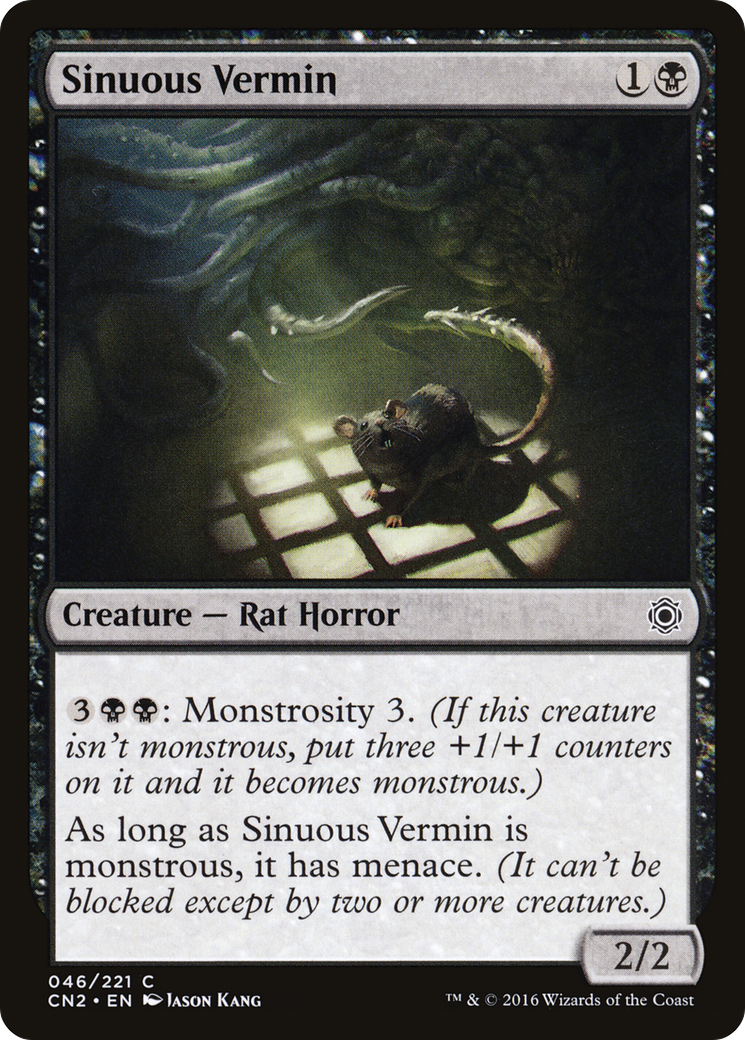 Sinuous Vermin (CN2-046) - Conspiracy: Take the Crown Foil