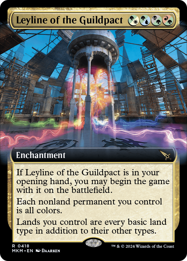Leyline of the Guildpact (Extended Art) (MKM-418) - Murders at Karlov Manor: (Extended Art) Foil