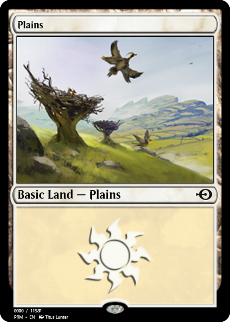 Plains (PRM-81842) - Magic Online Promos Foil