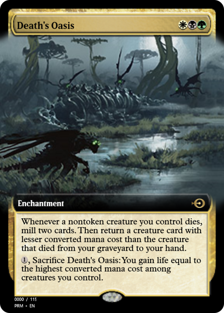 Death's Oasis (PRM-80835) - Magic Online Promos Foil