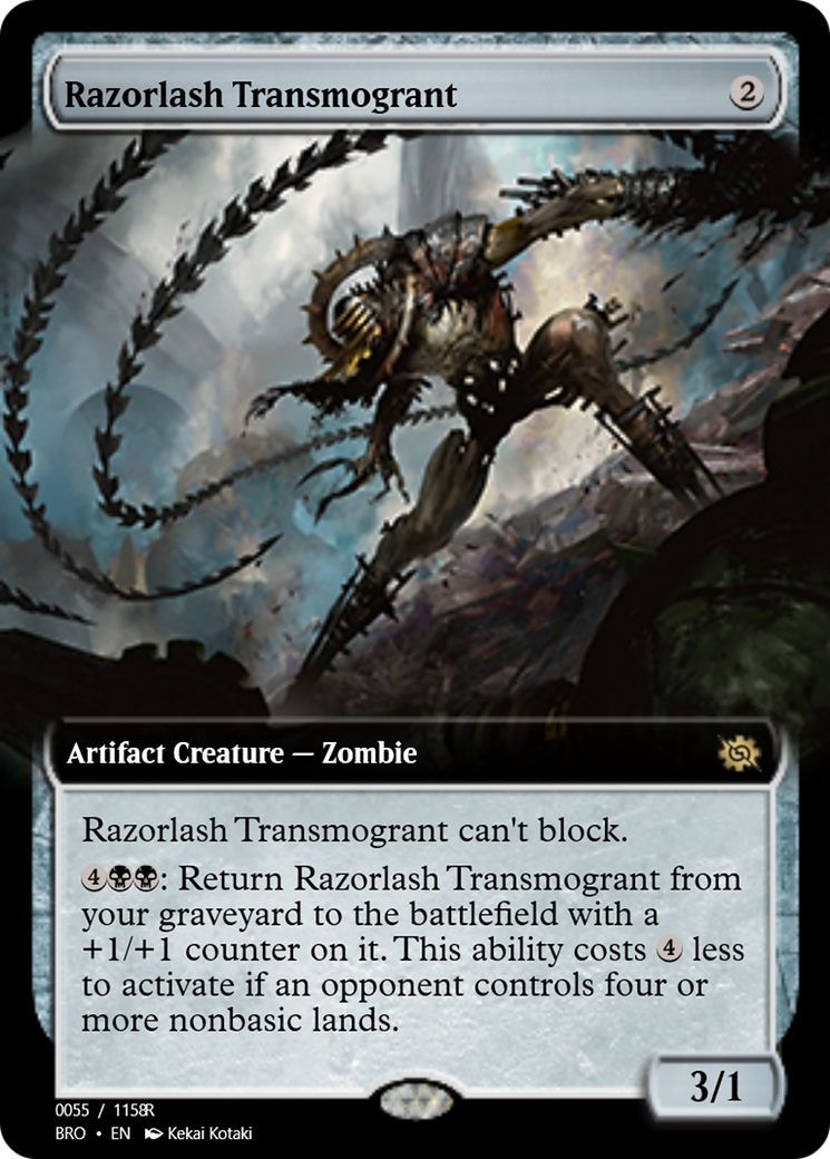 Razorlash Transmogrant (PRM-105718) - Magic Online Promos Foil