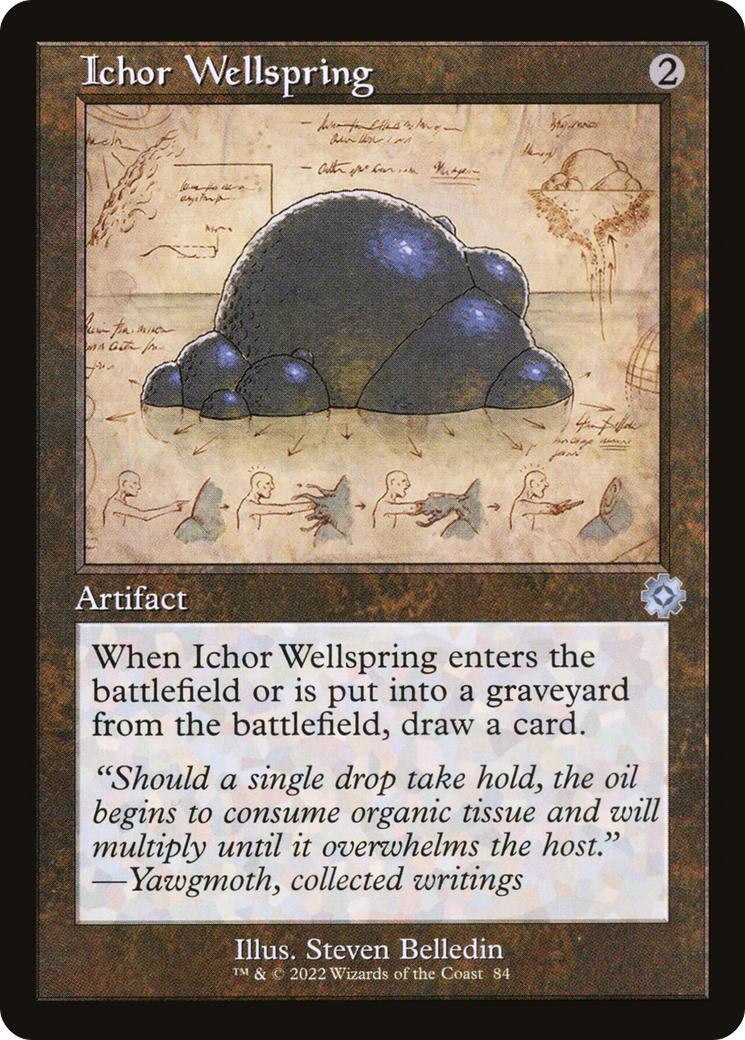Ichor Wellspring (Schematic) (BRR-084) - The Brothers' War Retro Artifacts