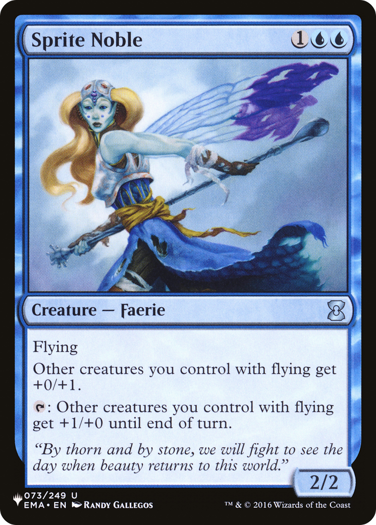 Sprite Noble (LIST-073/249) - The List