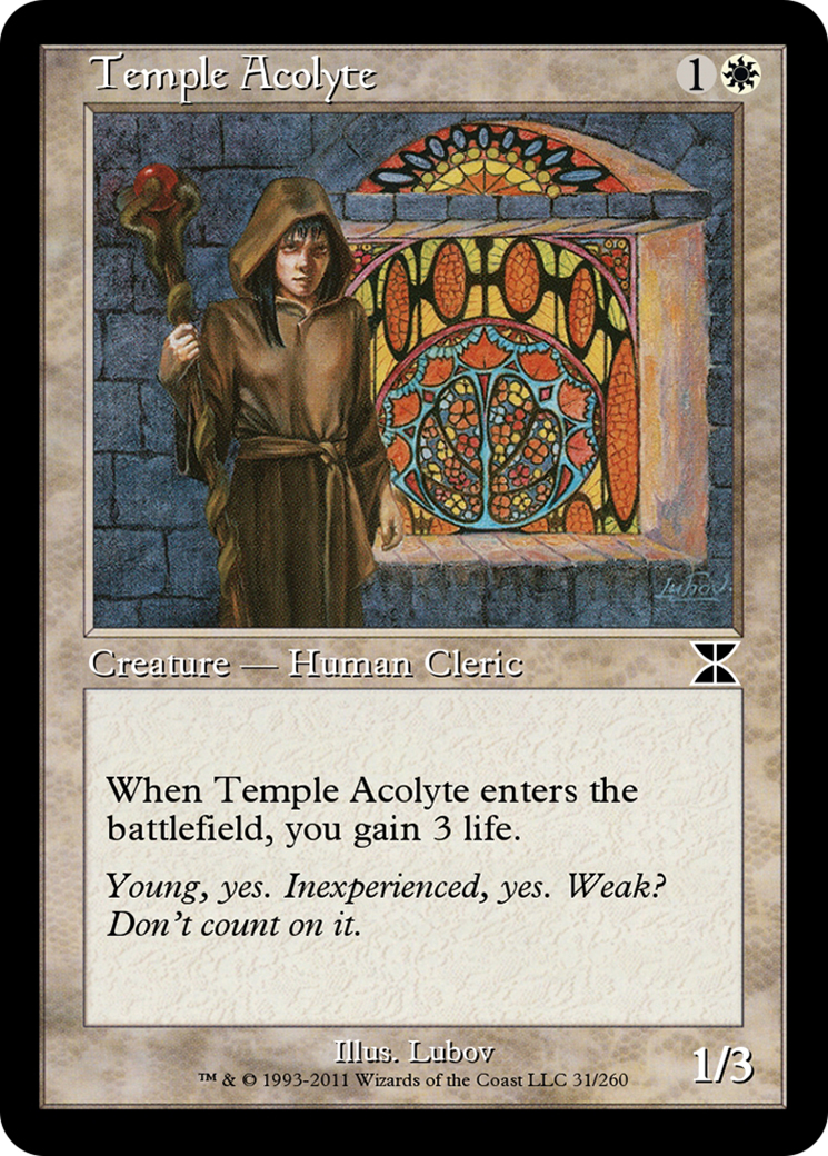 Temple Acolyte (ME4-031) - Masters Edition IV
