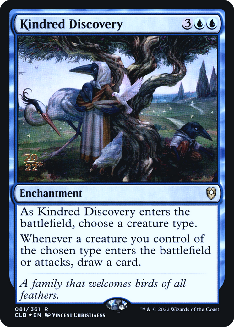 Kindred Discovery (PRE-81S) - Battle for Baldur's Gate Promos Foil