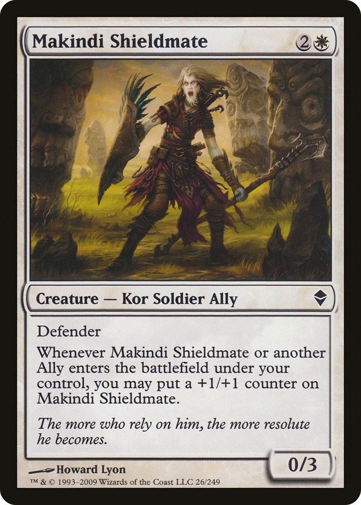 Makindi Shieldmate (ZEN-026) - Zendikar Foil