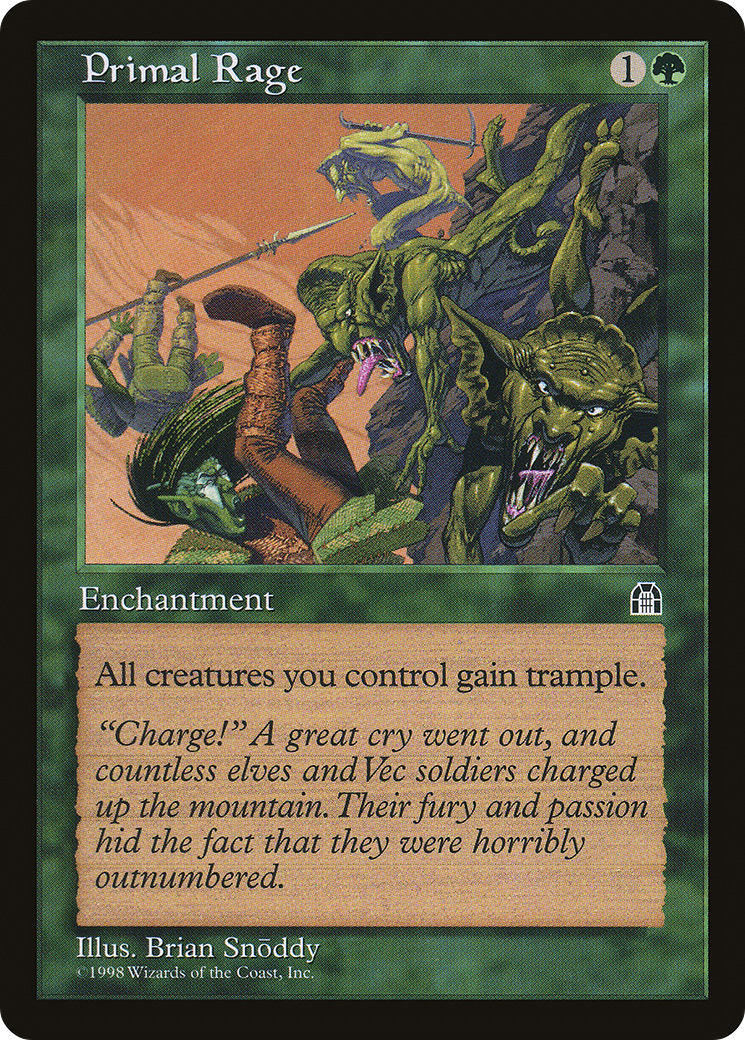 Primal Rage (STH-112) - Stronghold