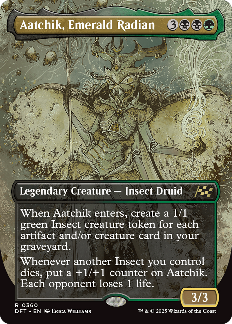 Aatchik, Emerald Radian (DFT-360) - Aetherdrift (Borderless)