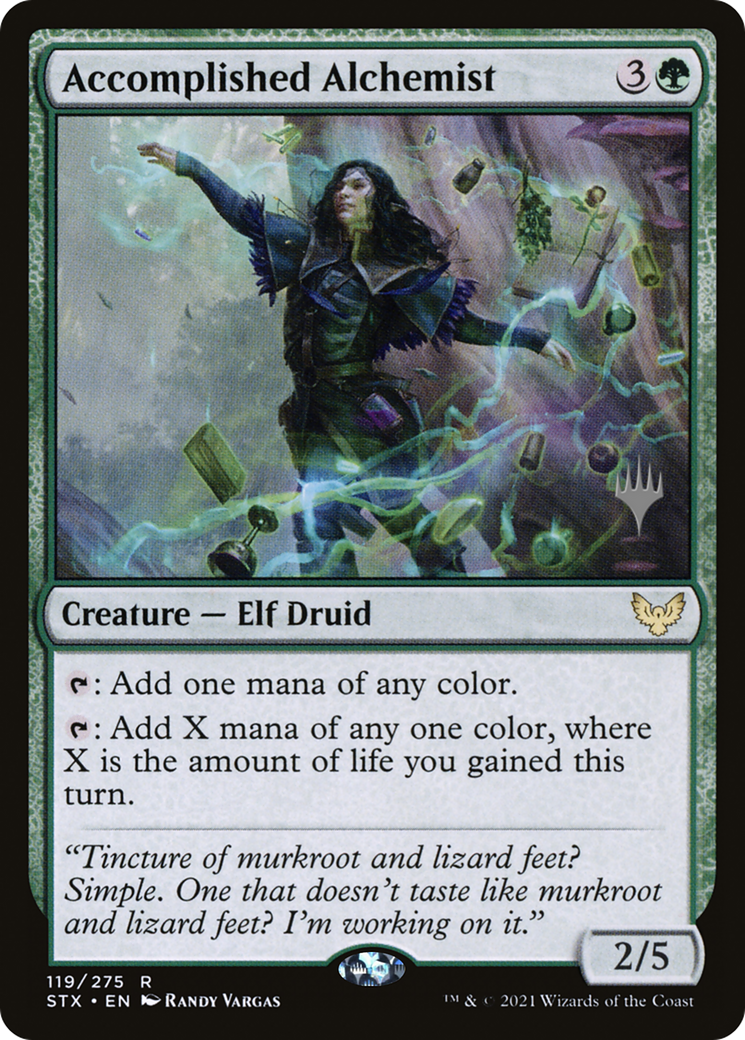 Accomplished Alchemist (PPSTX-119) - Strixhaven: School of Mages Promos