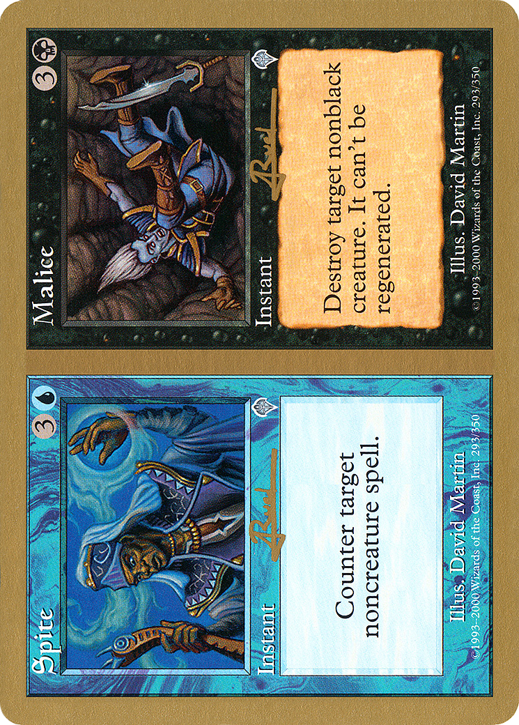 Spite // Malice - 2001 Antoine Ruel (INV) (WCD-AR293) - World Championship Decks 2001
