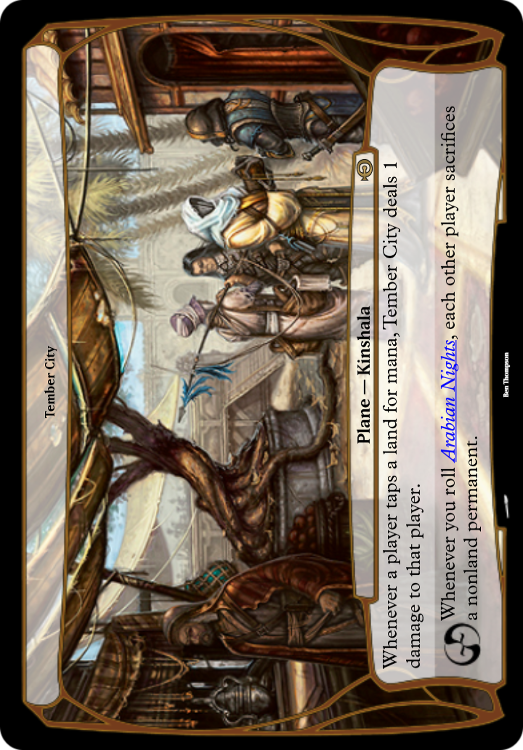 Tember City (PRM-44342) - Magic Online Promos Foil