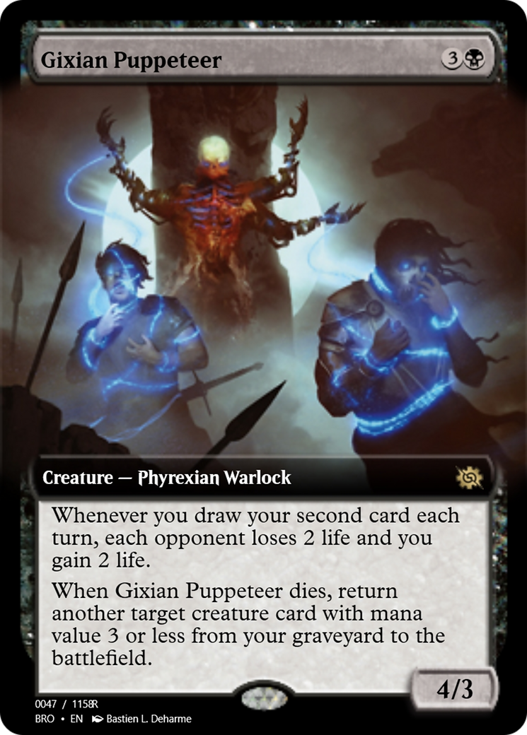 Gixian Puppeteer (PRM-105702) - Magic Online Promos