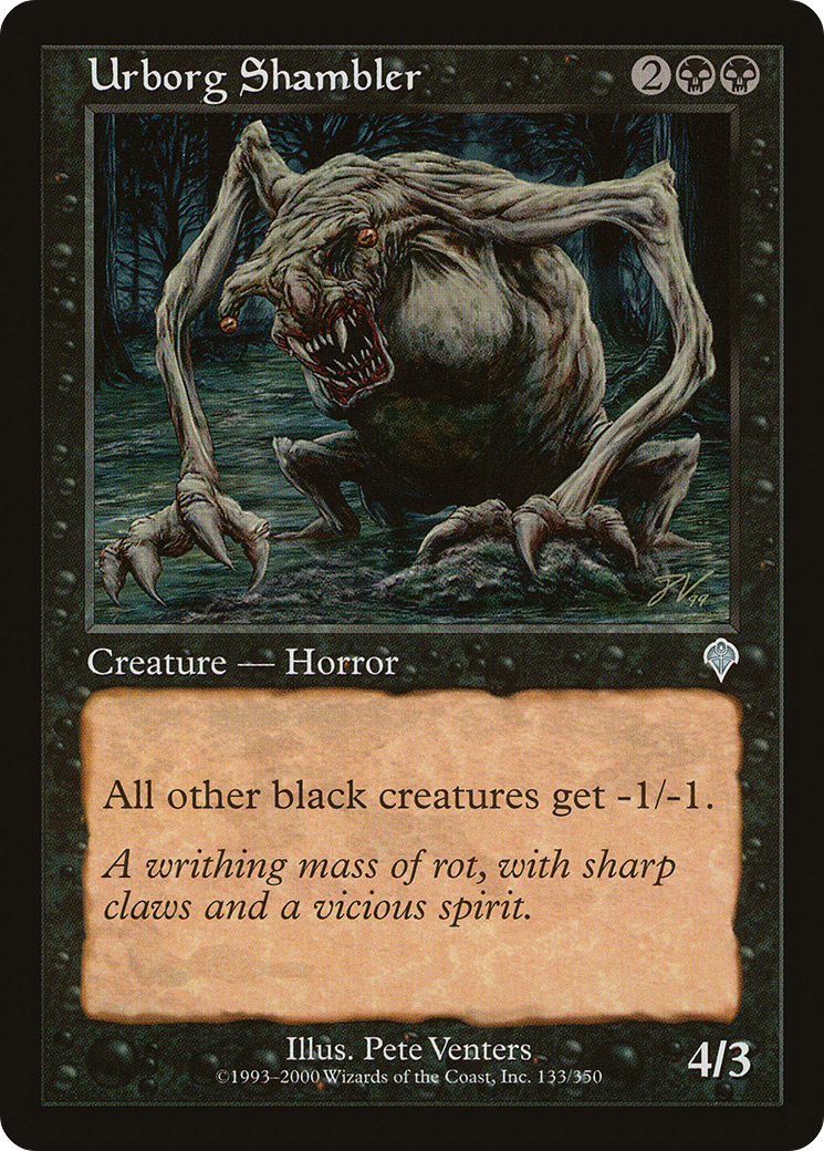 Urborg Shambler (INV-133) - Invasion Foil