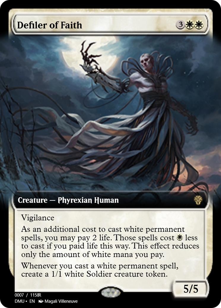 Defiler of Faith (PRM-103394) - Magic Online Promos Foil