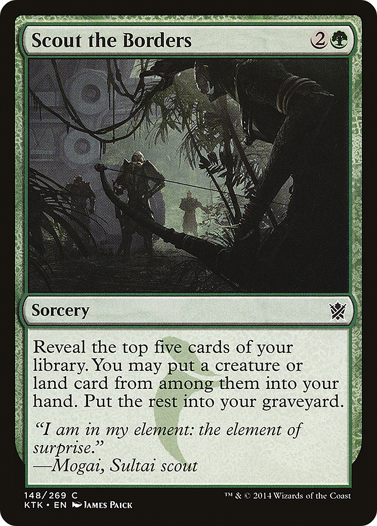 Scout the Borders (KTK-148) - Khans of Tarkir