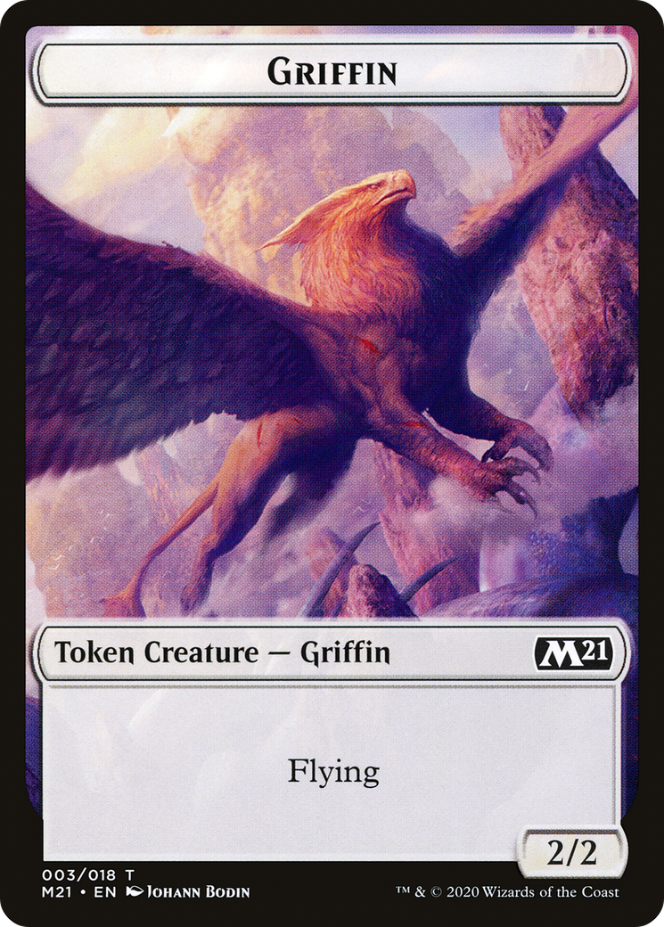 Griffin (TM21-003) - Core Set 2021 Tokens Foil