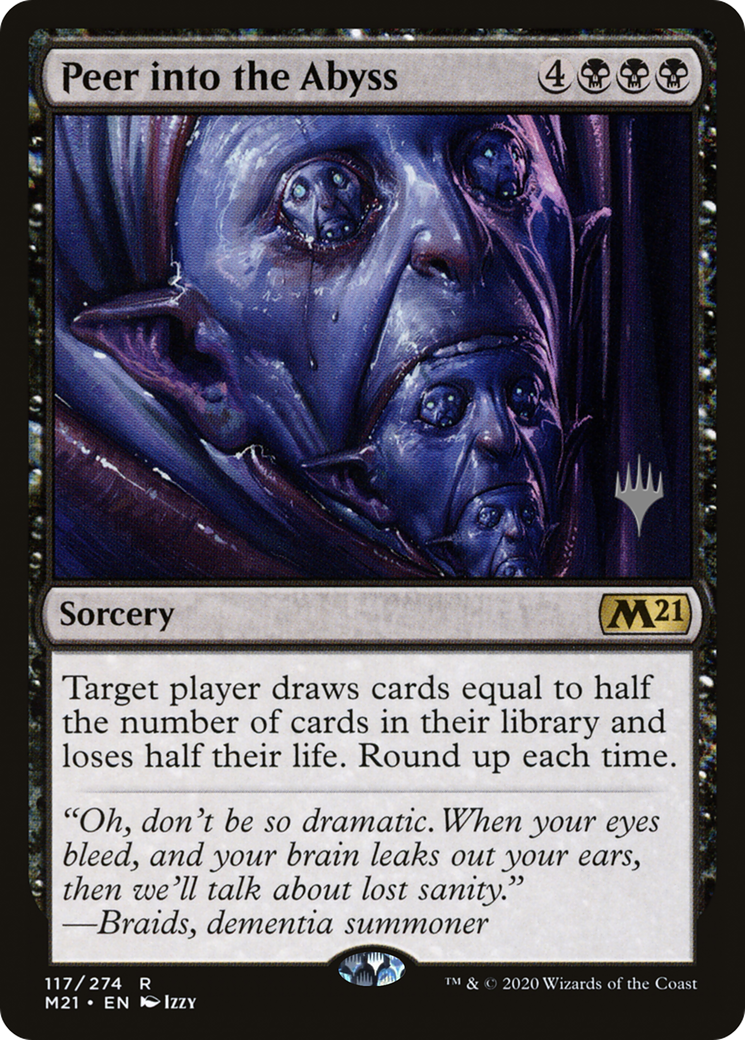 Peer into the Abyss (PPM21-117P) - Core Set 2021 Promos