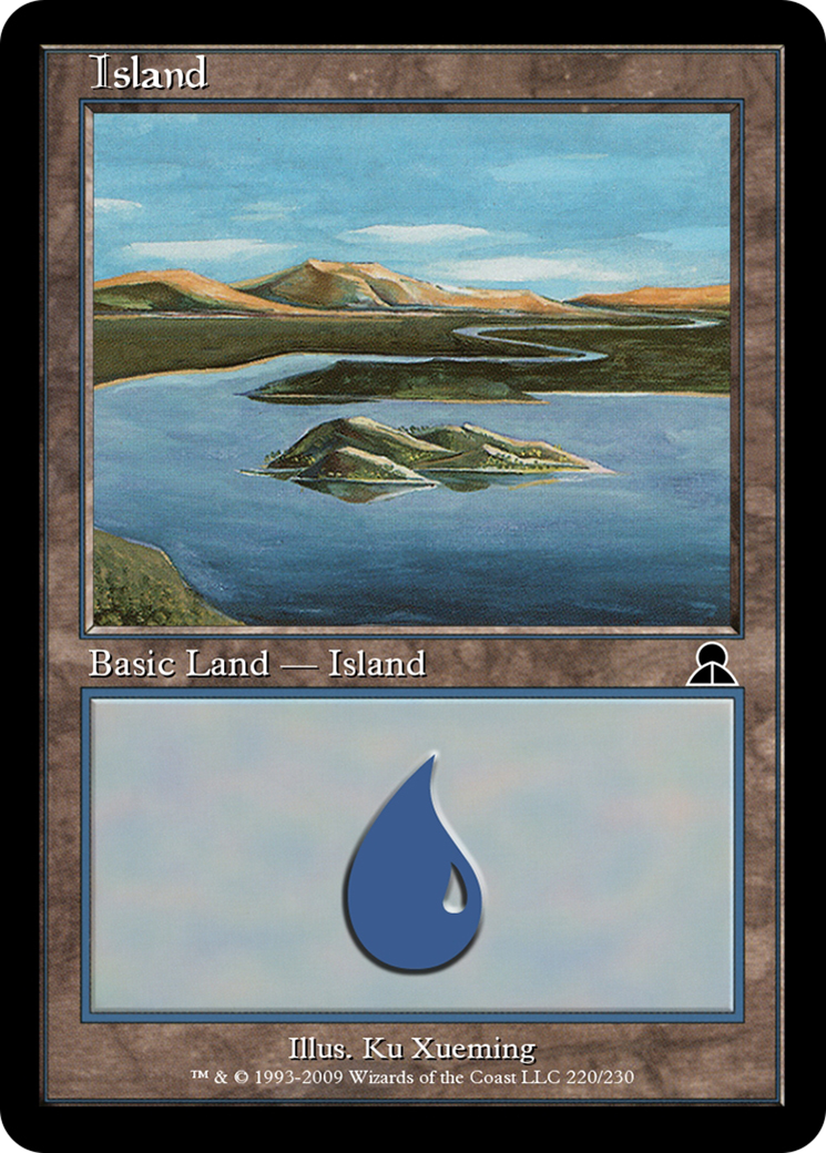 Island (ME3-220) - Masters Edition III Foil