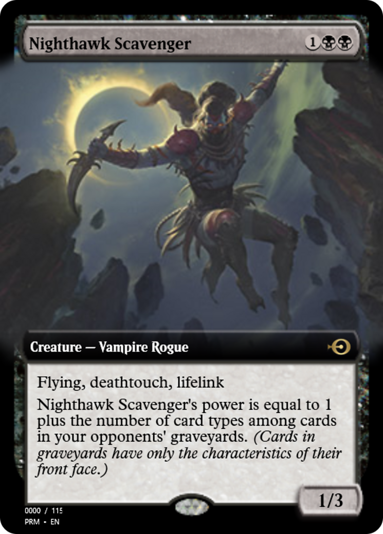 Nighthawk Scavenger (PRM-83734) - Magic Online Promos Foil