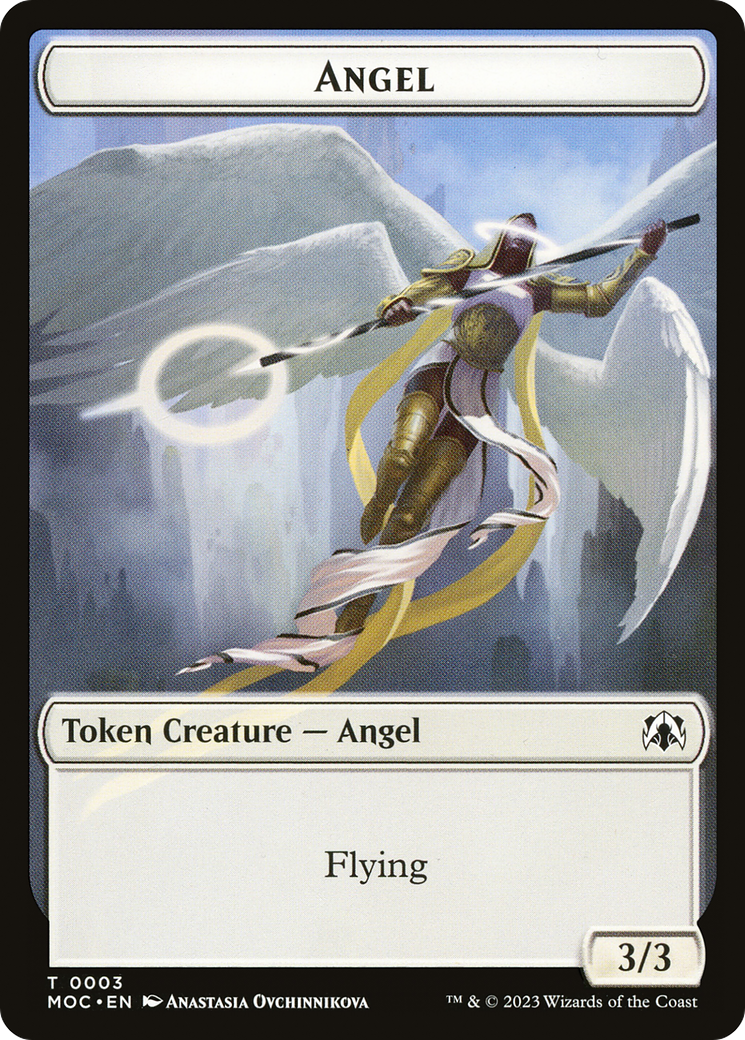 Angel (TMOC-003) - March of the Machine Commander Tokens