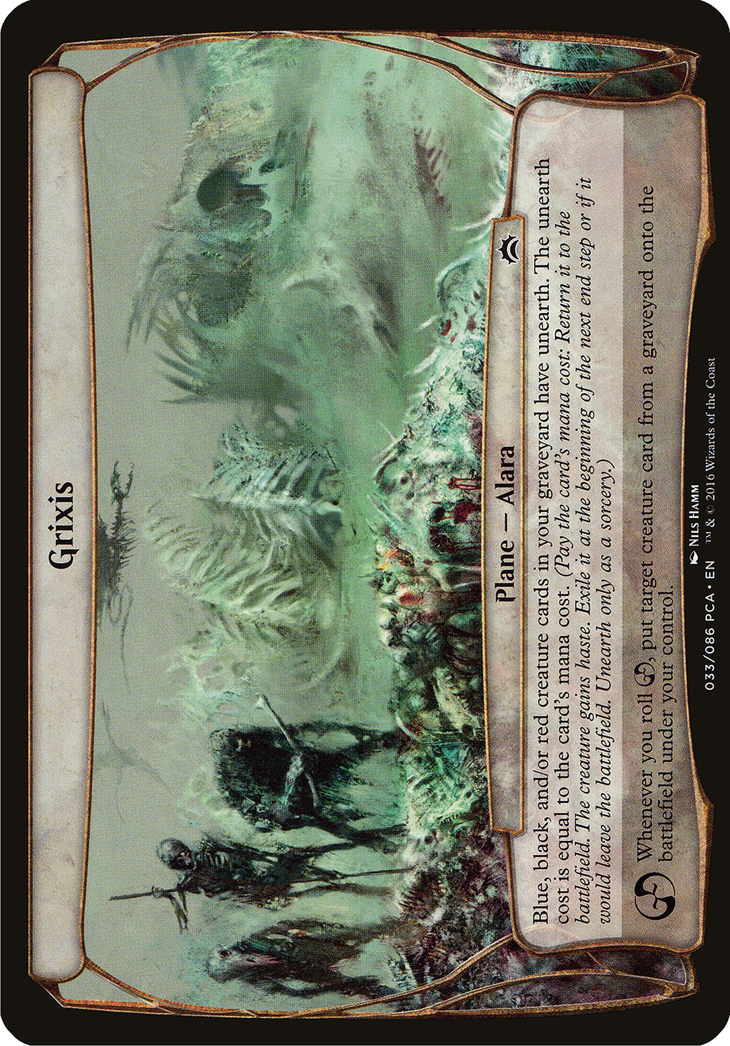 Grixis (Planechase Anthology) (OVER-033) - Planechase Anthology Planes