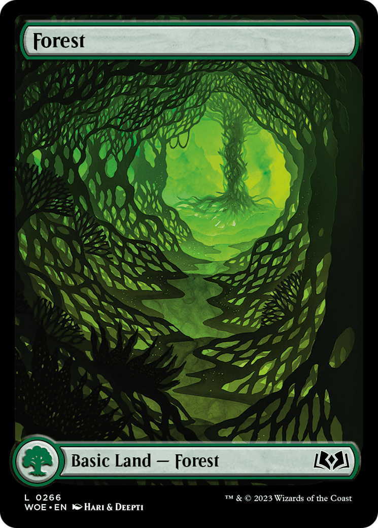 Forest (0266) (WOE-266) - Wilds of Eldraine: (Full Art) Foil